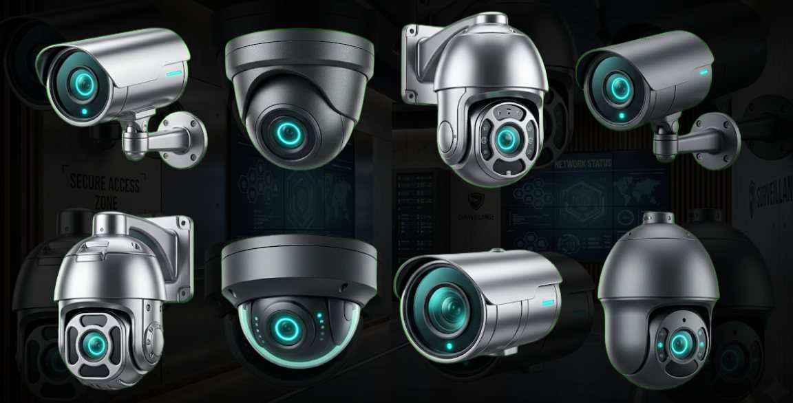 Kit vidéosurveillance 8 caméras HD