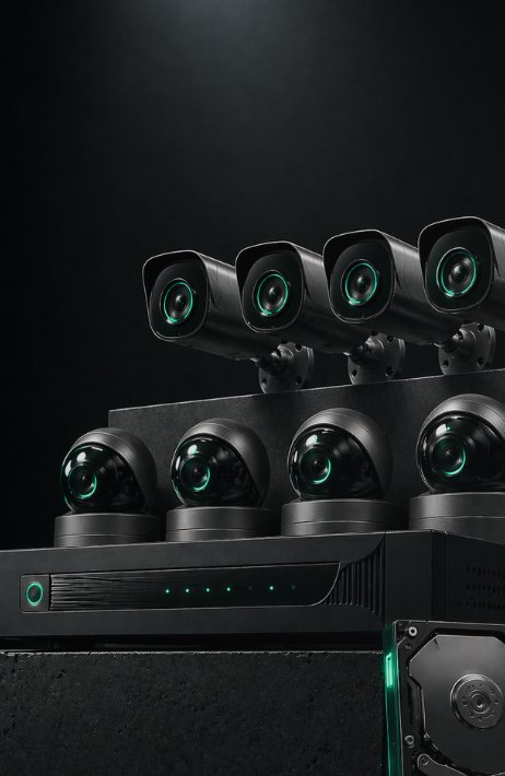 Pack 8 caméras 1080P